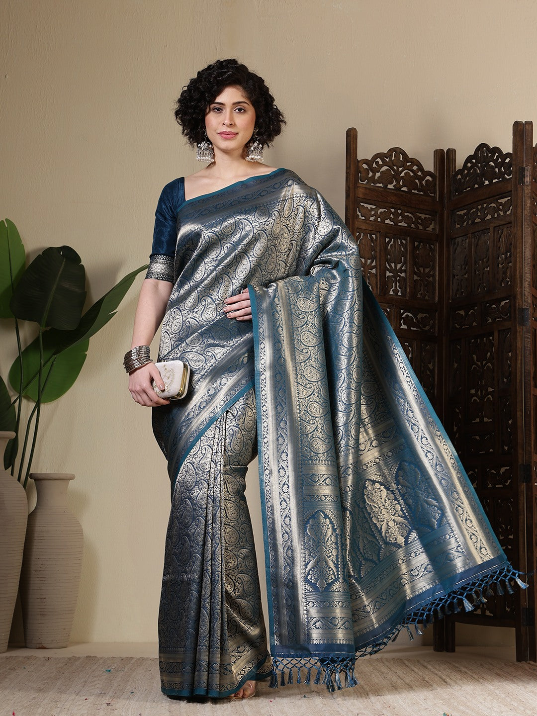 Woven Design Art Silk Saree