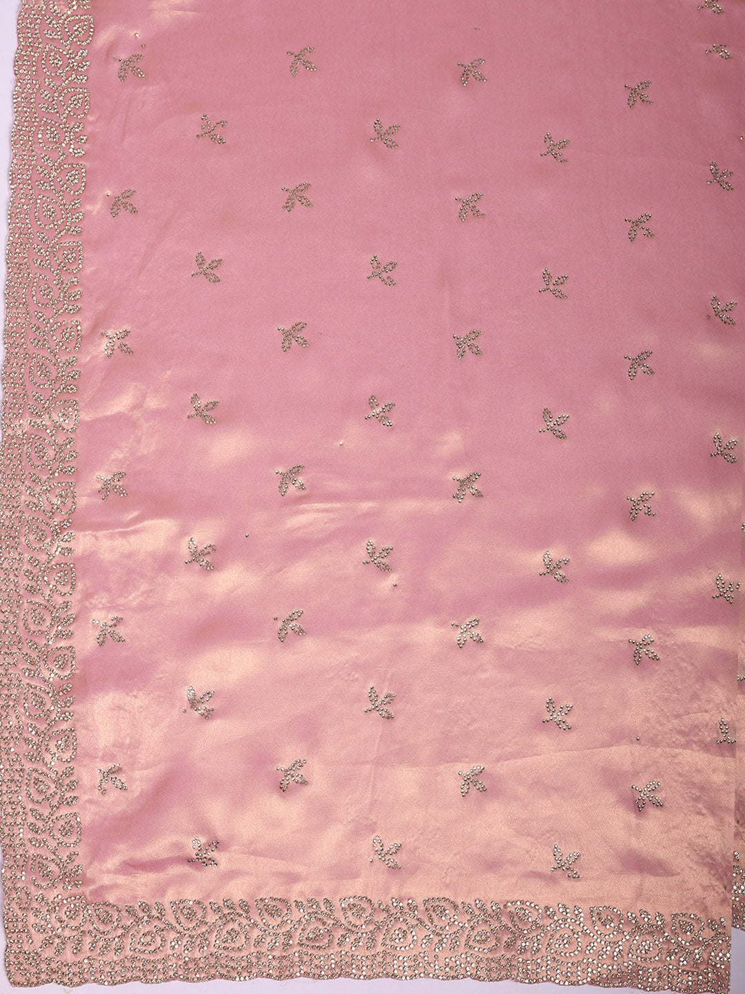 Embroidered Georgette Saree