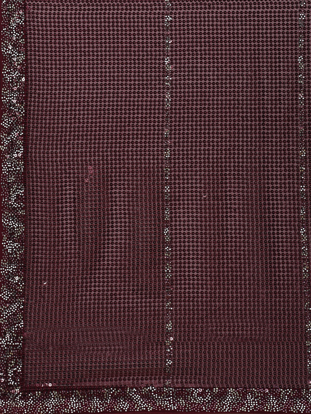 Sequin Embroidered Georgette Saree