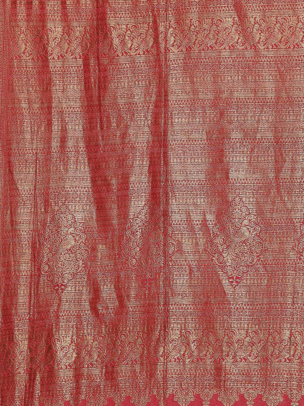 Zari Booti Crepe Saree