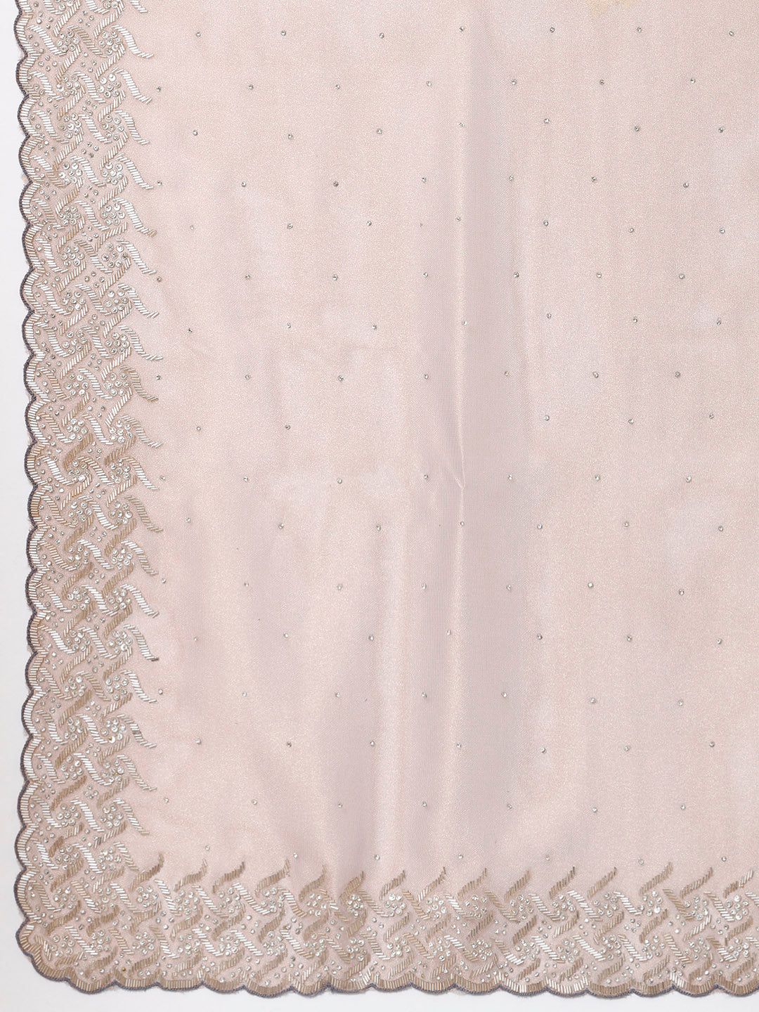 Sequence Embroidery Tissue Saree