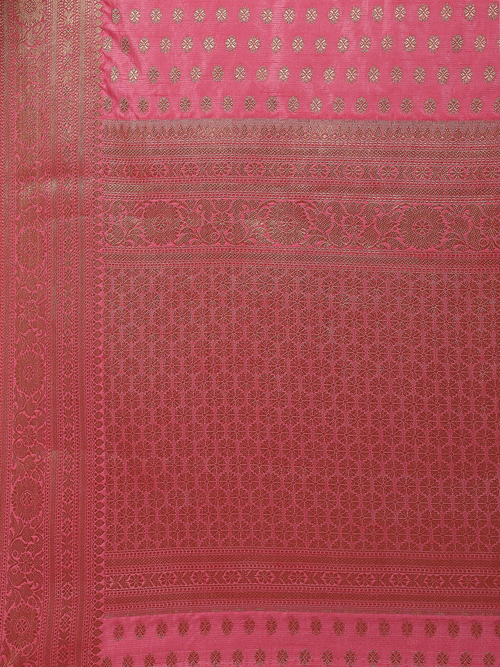Zari Booti Handloom Woven Saree