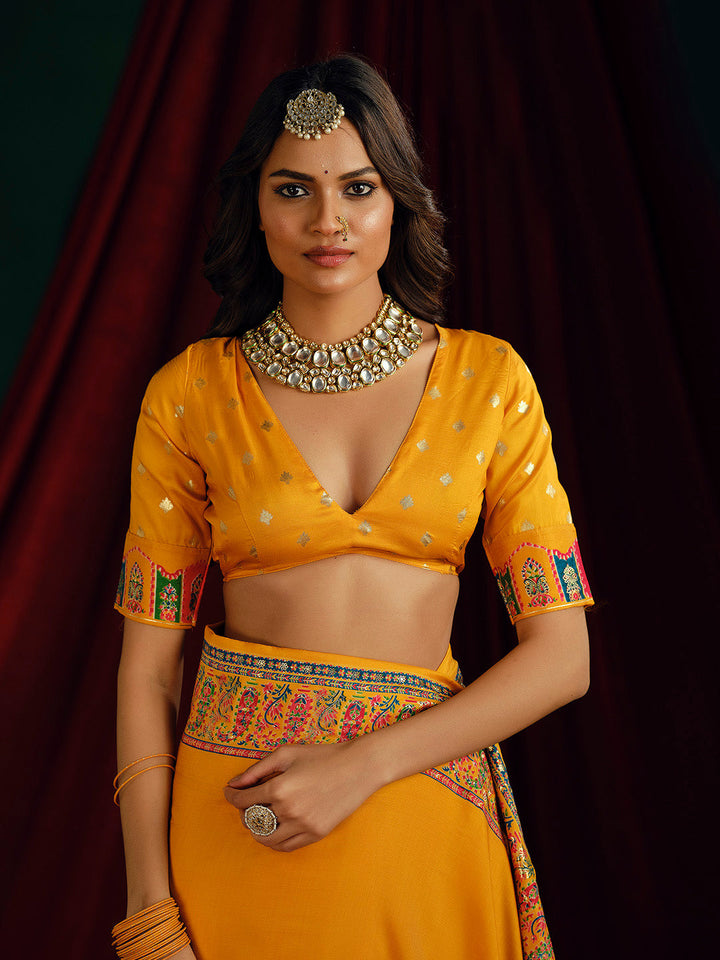 Plain Art Silk Saree