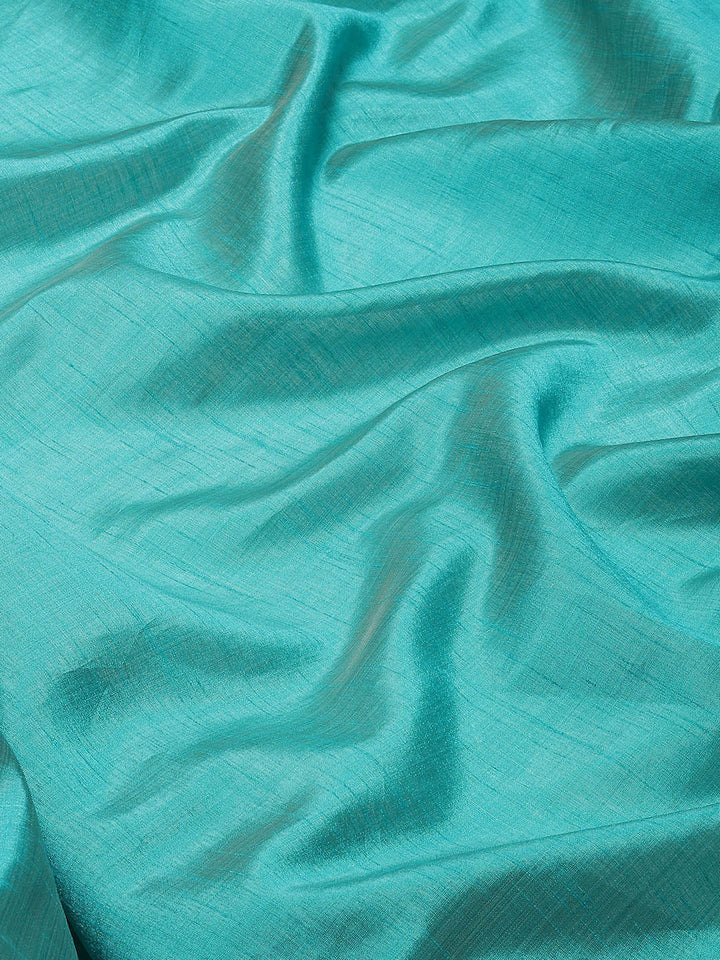 Plain Zari Border Handloom Woven Saree