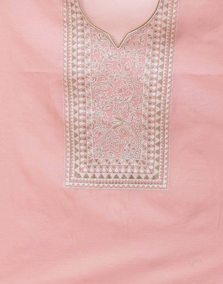 Chanderi Embroidered Suit Piece