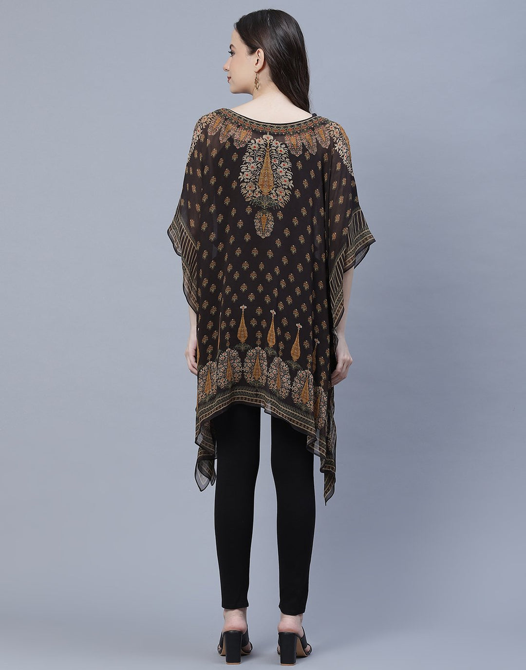Digital Print Georgette Kaftan