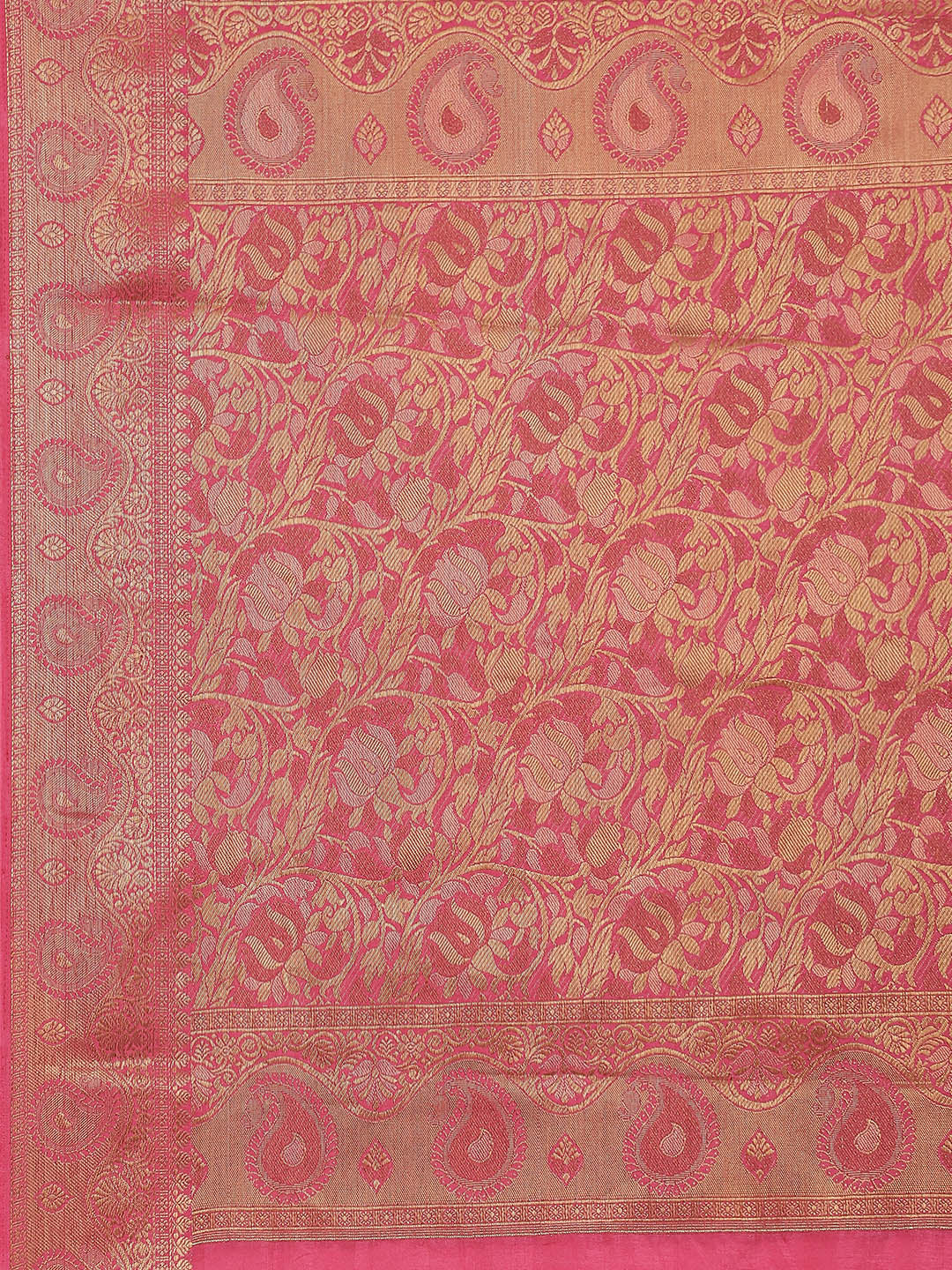 Leheriya Pattern Woven Handloom Saree