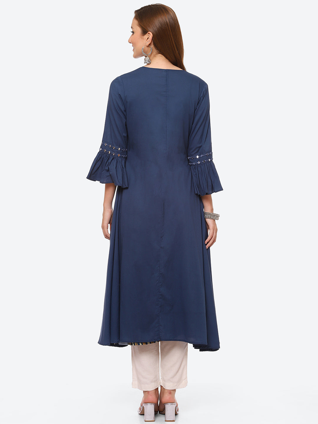 Printed Cotton Double Layered Kurta