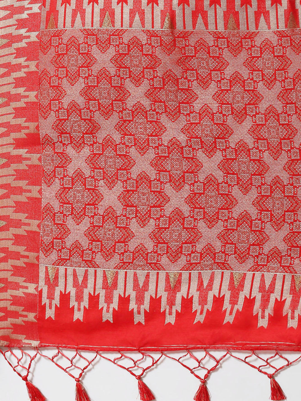Zari Border Woven Handloom Saree