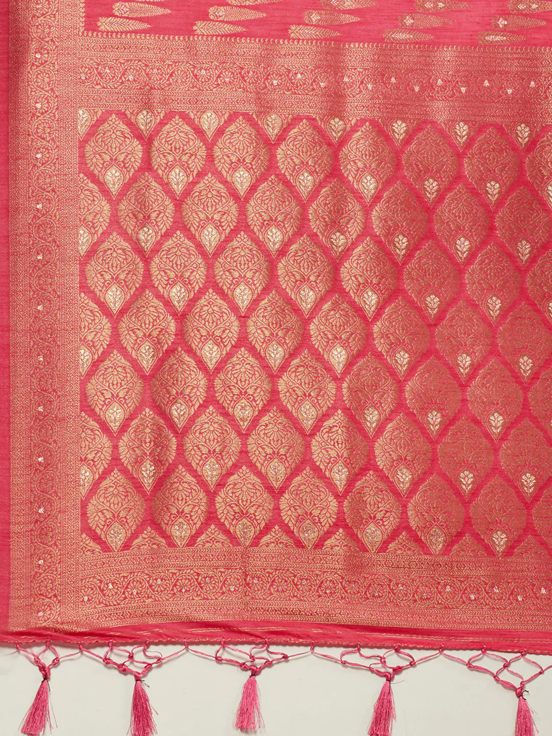 Zari Booti Handloom Woven Saree
