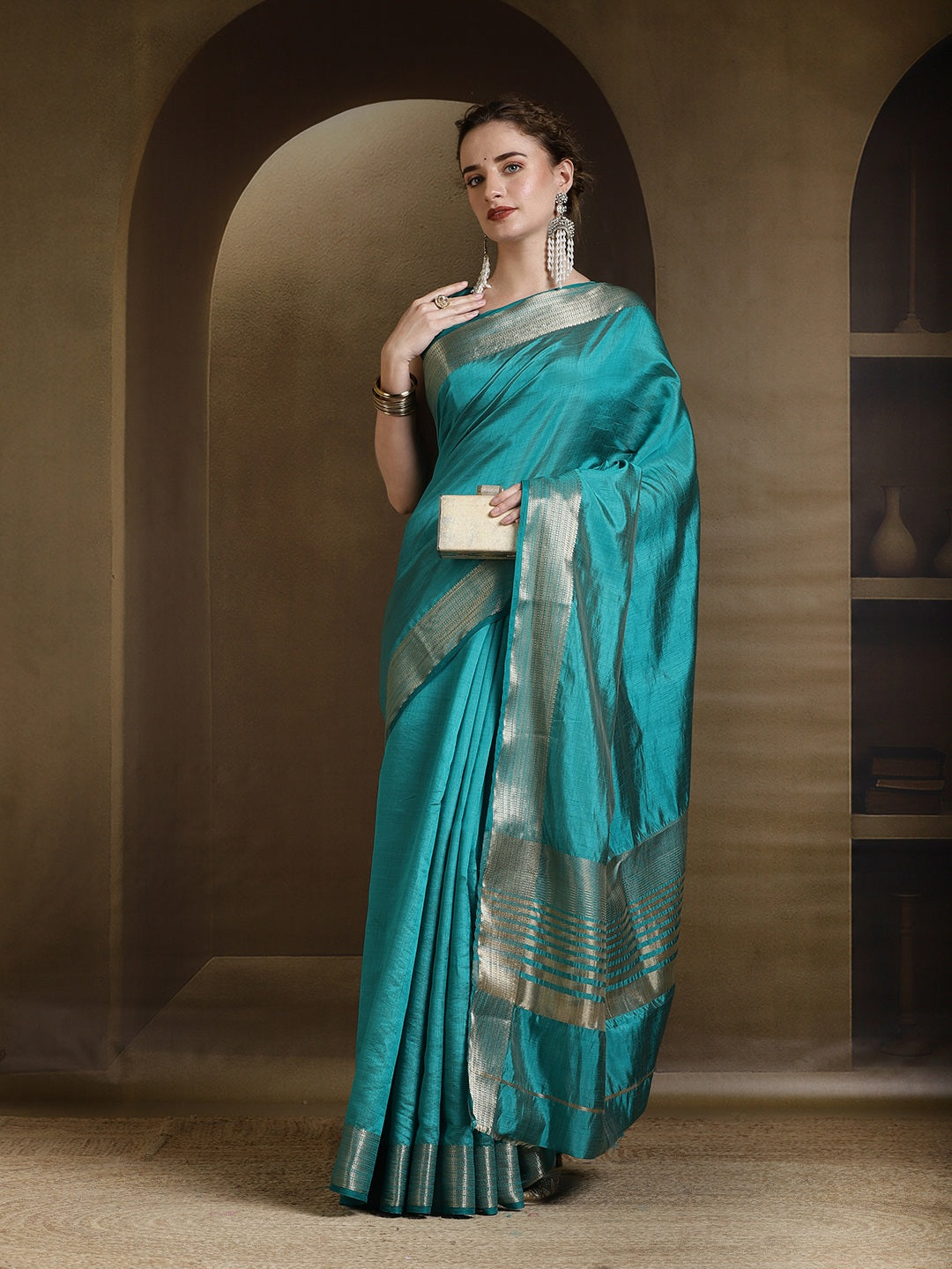 Woven Design Art Silk Saree
