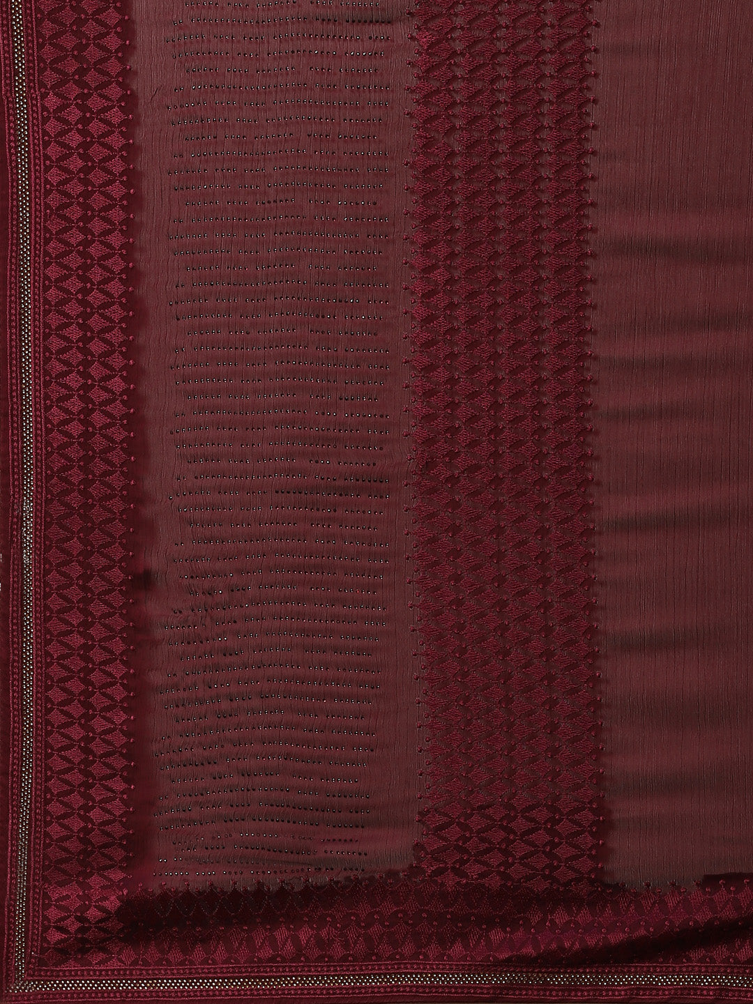 Swarovski Embroidered Chiffon Saree