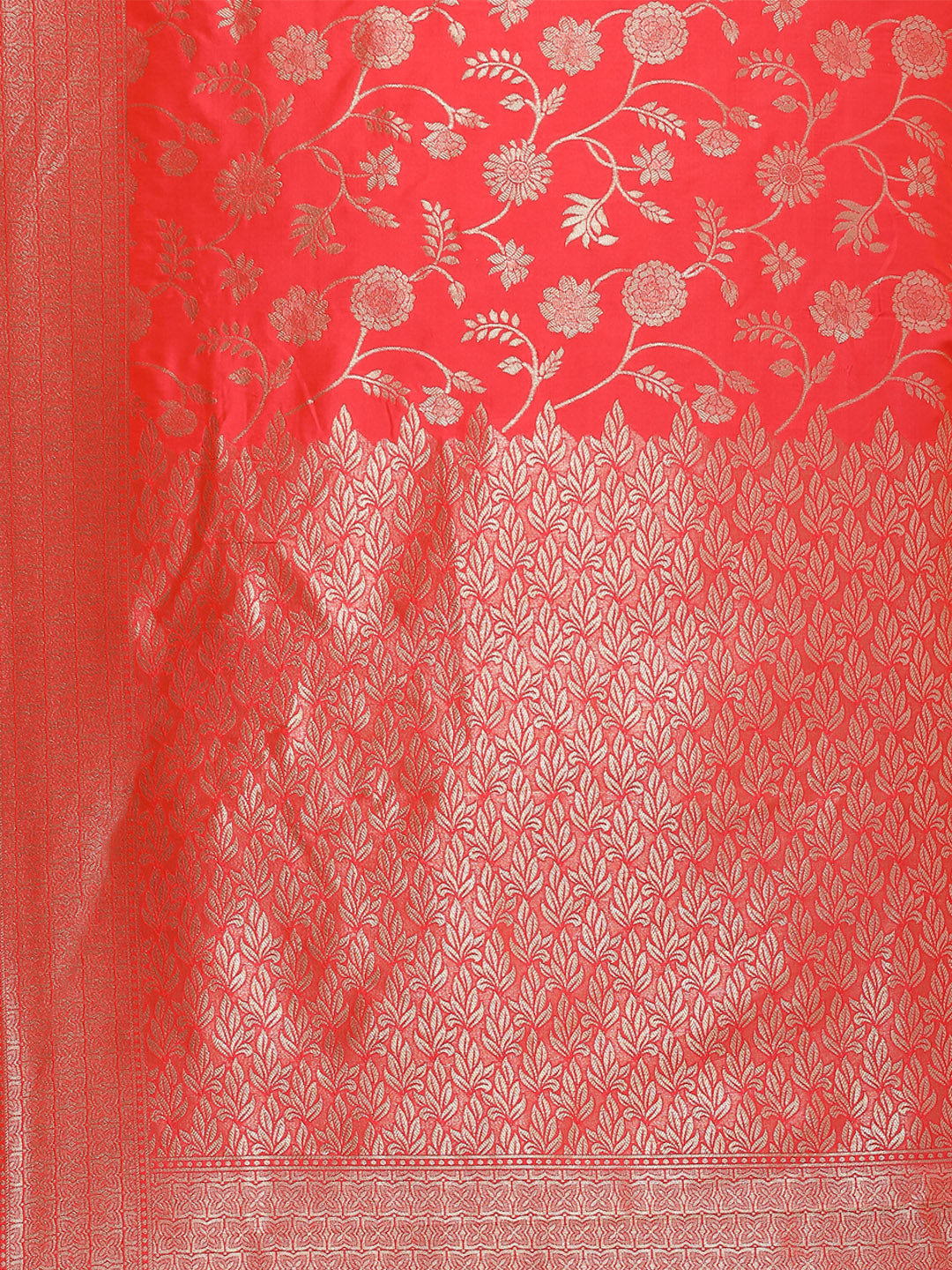 Zari Jaal Woven Art Silk Banarsi Saree
