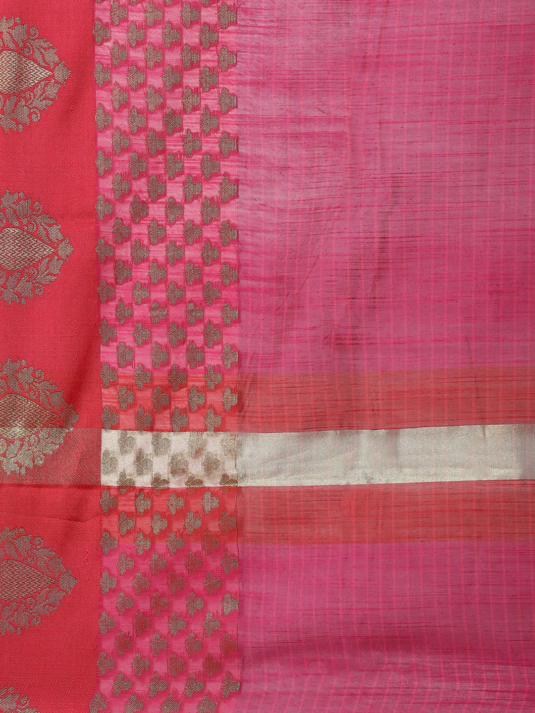 Zari Border Cotton Woven Saree