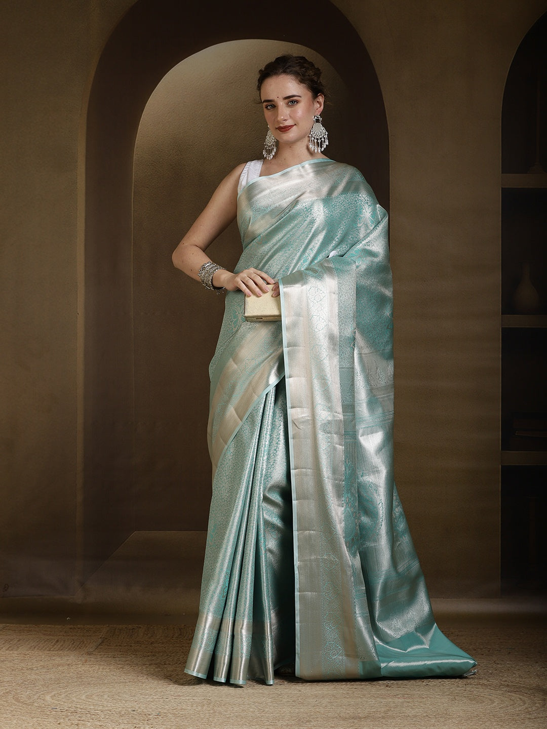 Woven Design Art Silk Saree