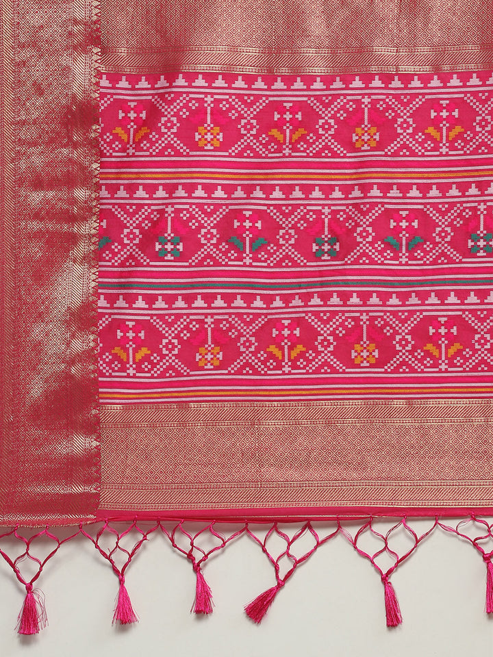Patola Woven Handloom Saree