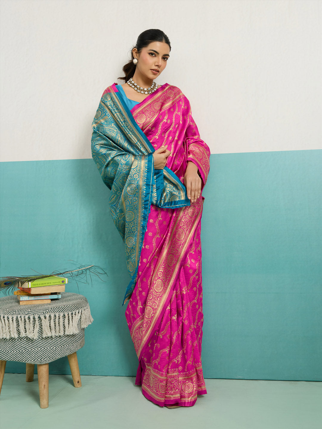 Woven Design Art Silk Saree