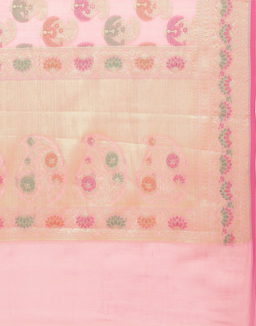 MBZ Meena Bazaar-Cotton Woven Saree