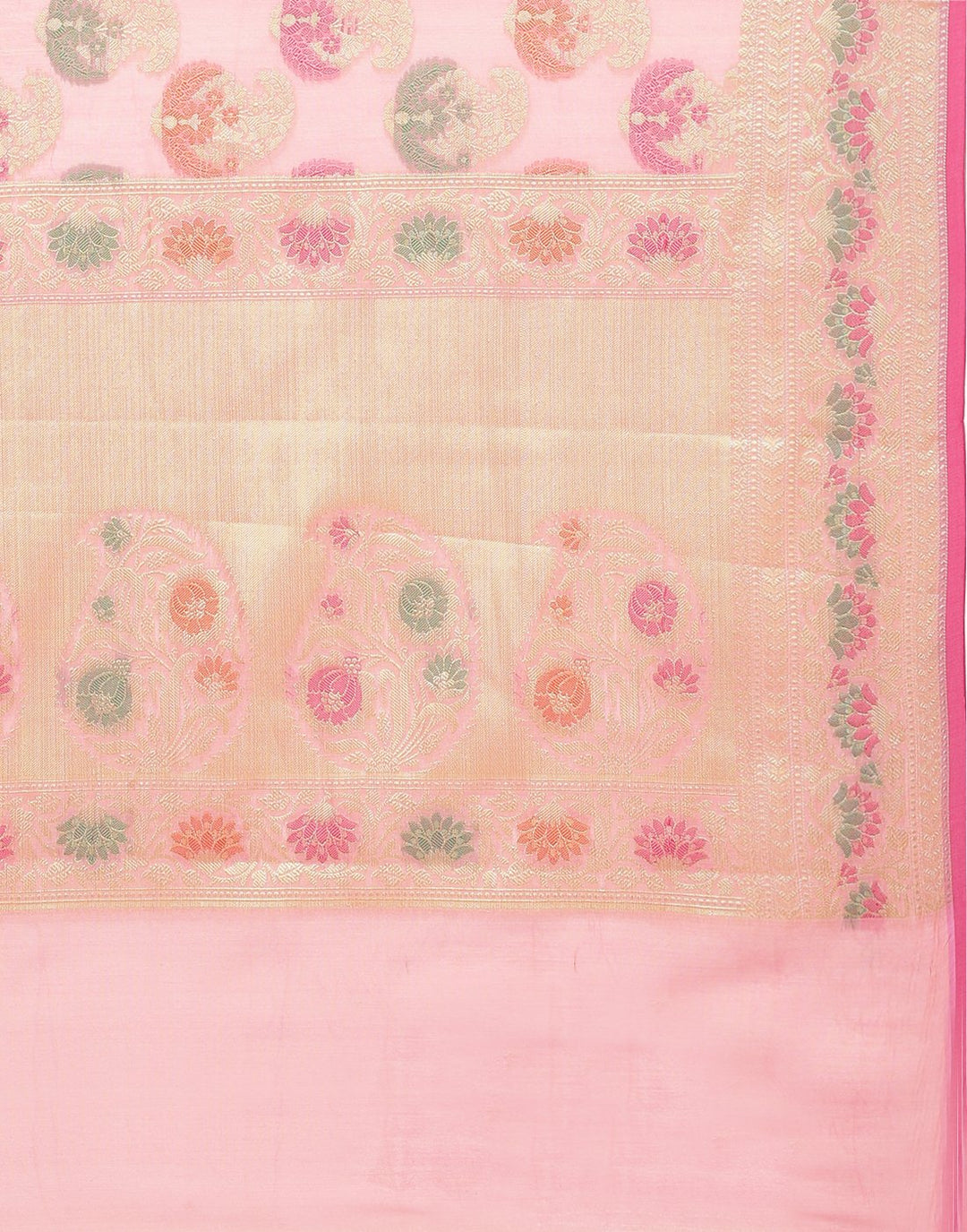 MBZ Meena Bazaar-Cotton Woven Saree