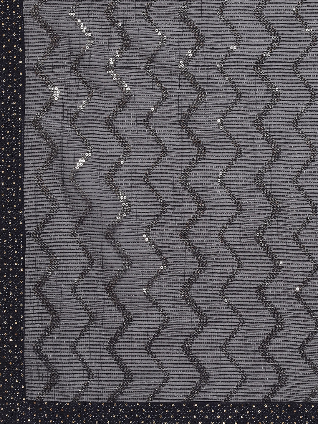 Sequin Embroidered Georgette Saree