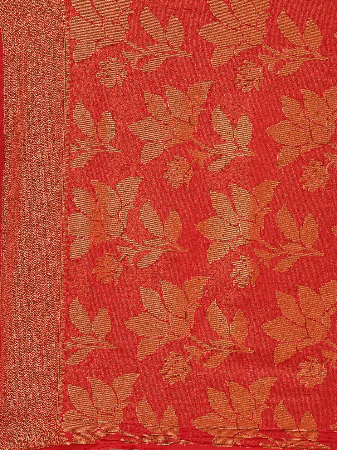 Brocade Zari Jaal Handloom Woven Saree