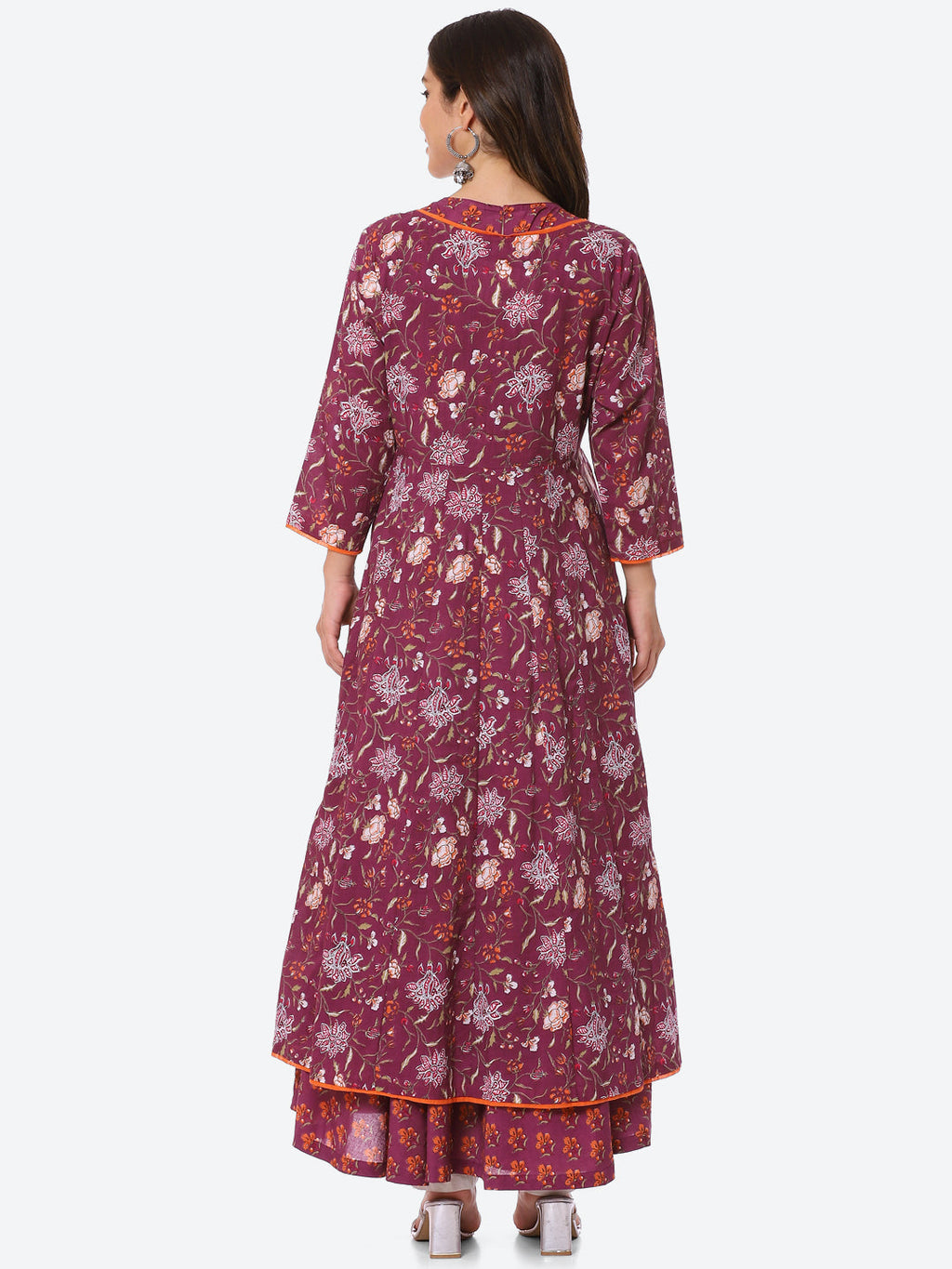 Printed Cotton Anarkali Kurta