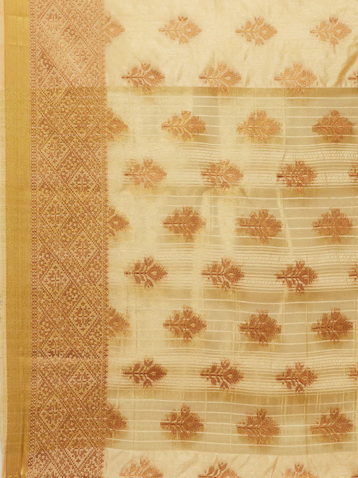 Zari Booti Handloom Woven Saree