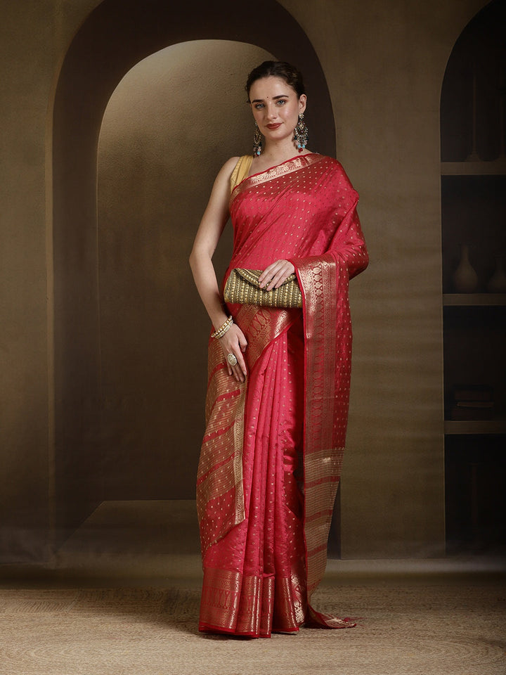 Woven Design Art Silk Saree