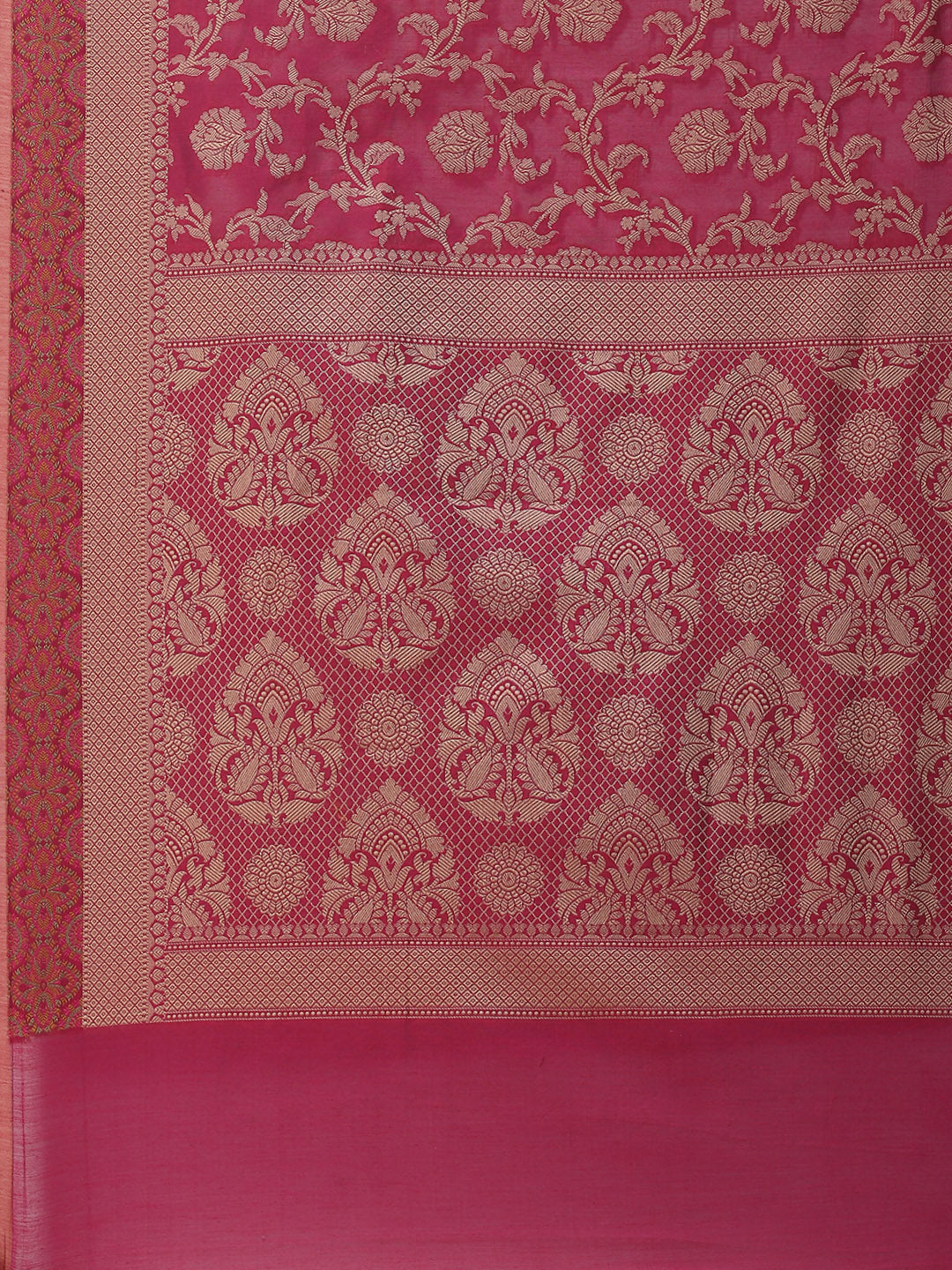 Resham Jaal Woven Cotton Saree