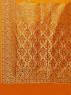 Floral Zari Jaal Handloom Woven Saree