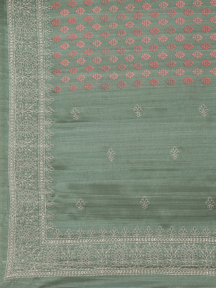 Digital Printed Tussar Saree