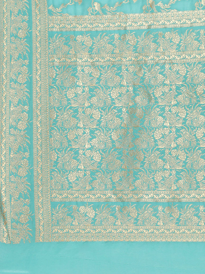 Zari Zaal Art Handloom Woven Saree