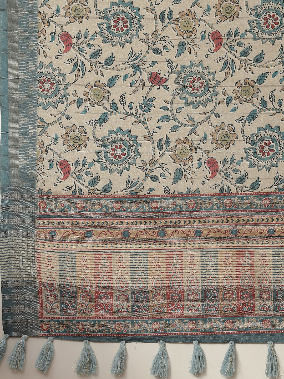 Digital Printed Handloom Saree
