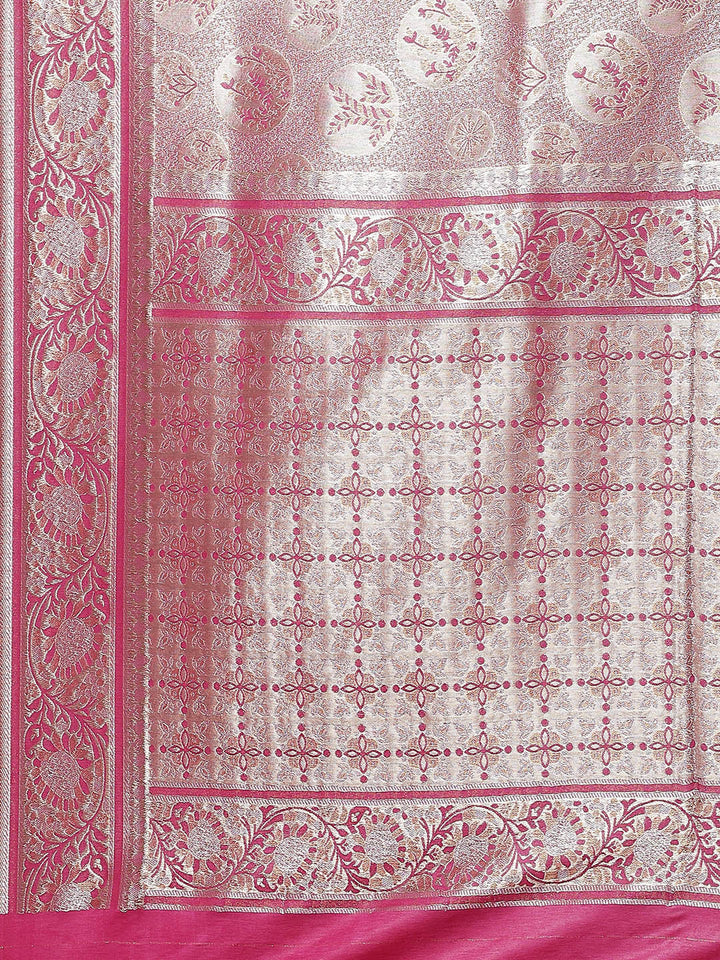 Zari Border Art Handloom Woven Saree