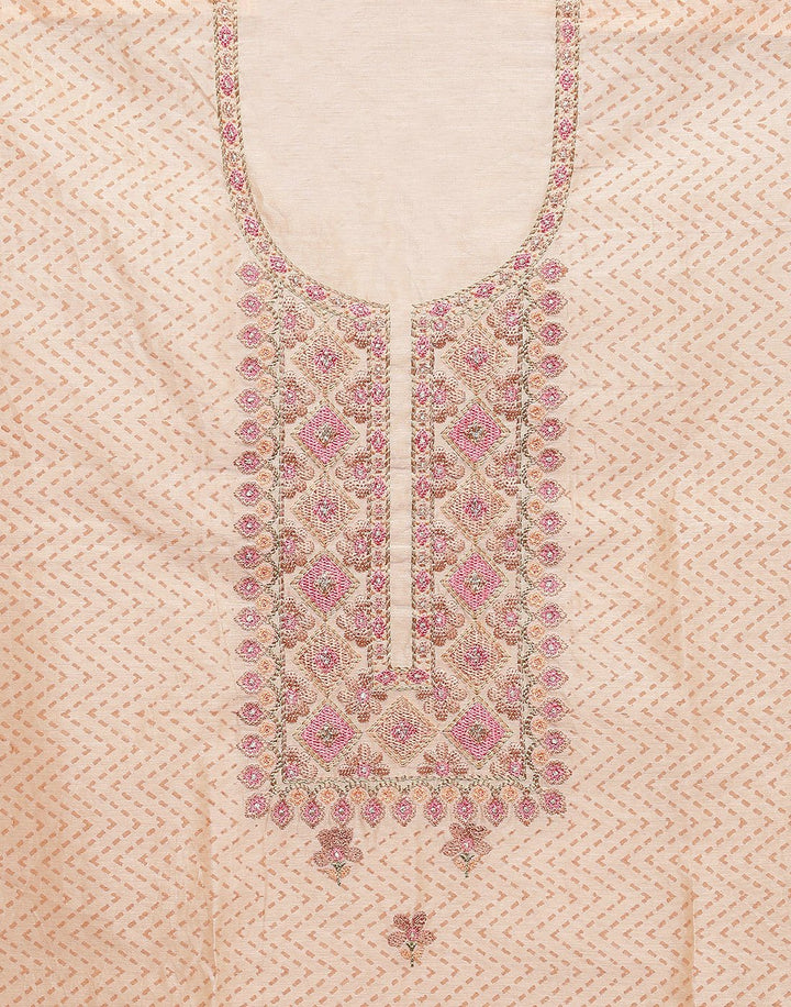 Chanderi Printed Suit piece