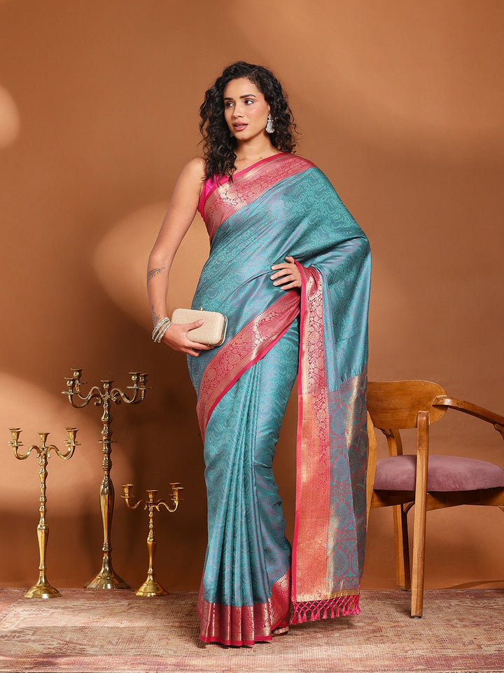 Woven Design Art Silk Saree