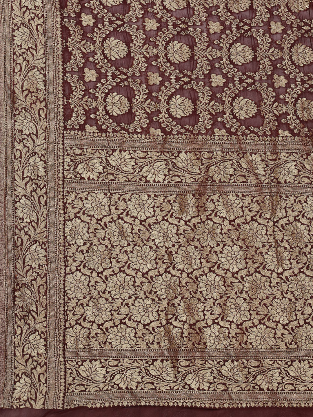 Zari Jaal Georgette Saree