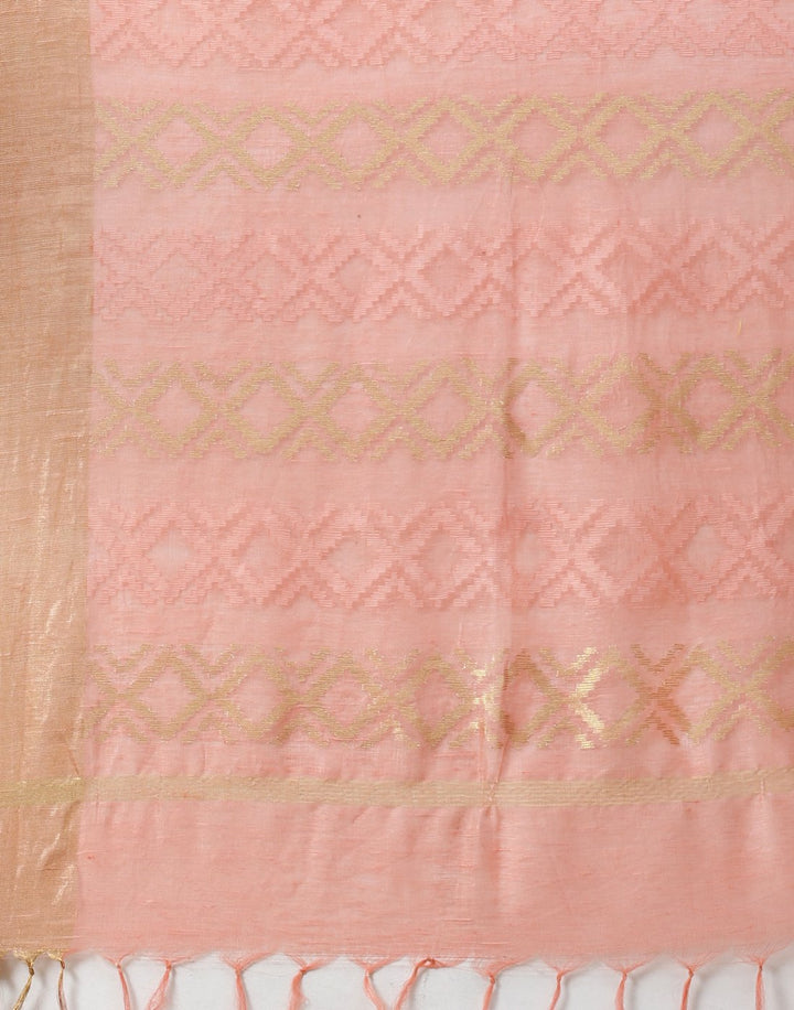 Cotton Linen Saree