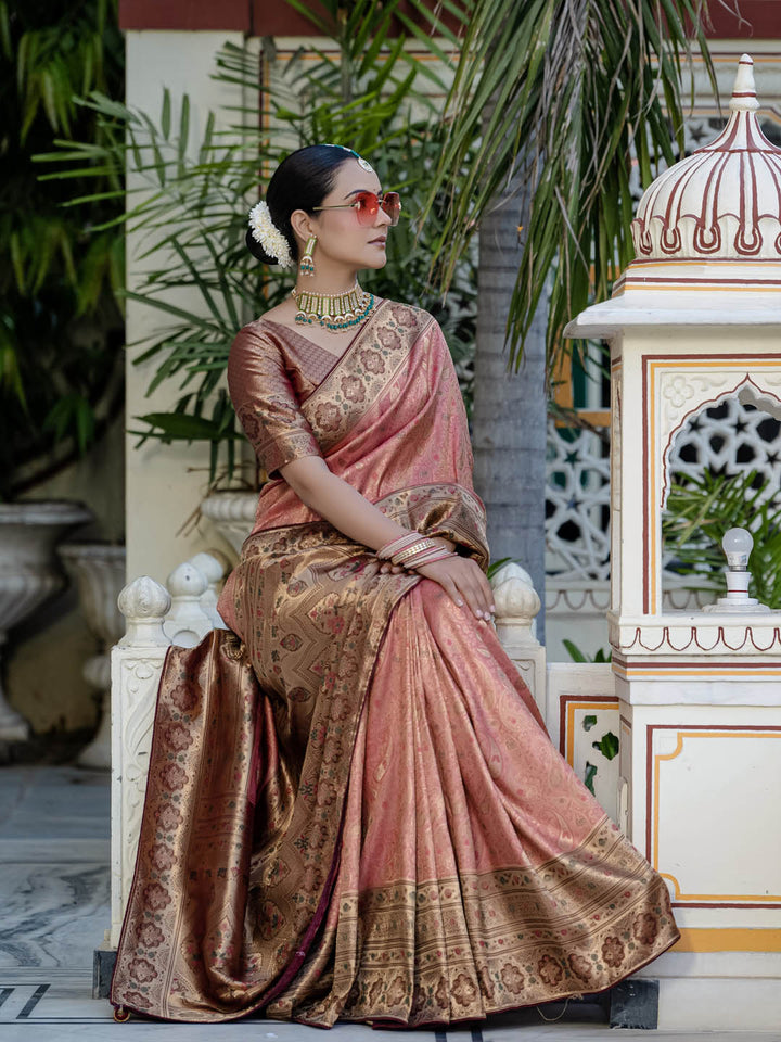Kanjivaram Art Silk Woven Saree
