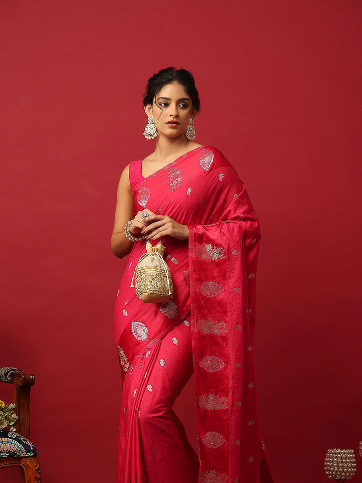 Woven Design Art Silk Saree