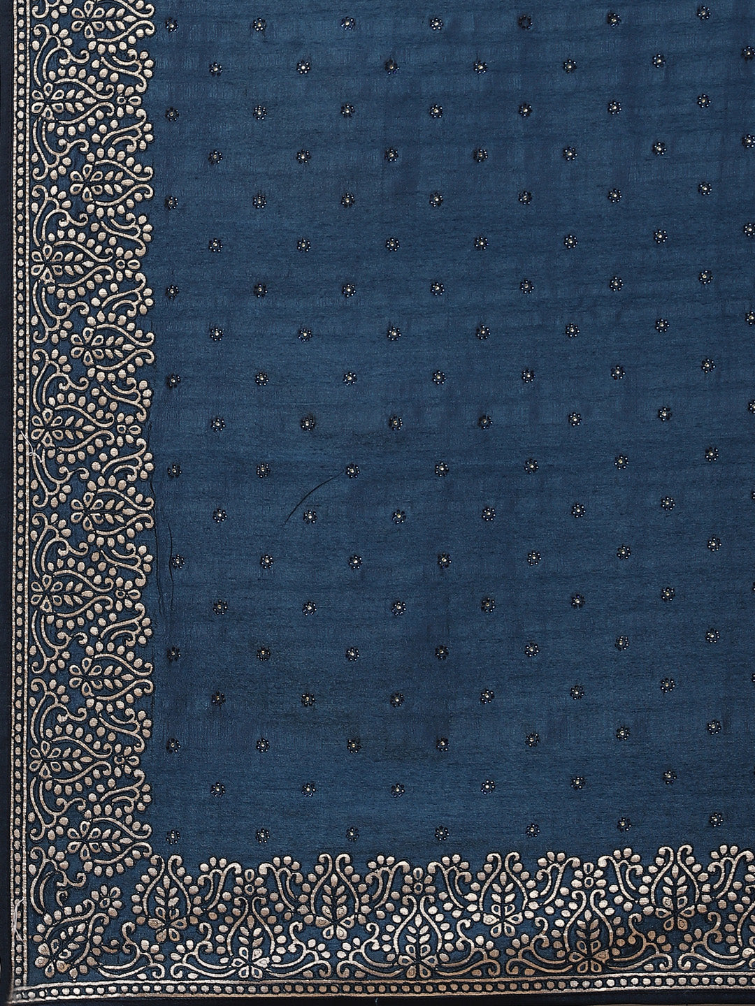 Dupion Silk Embroidery Saree