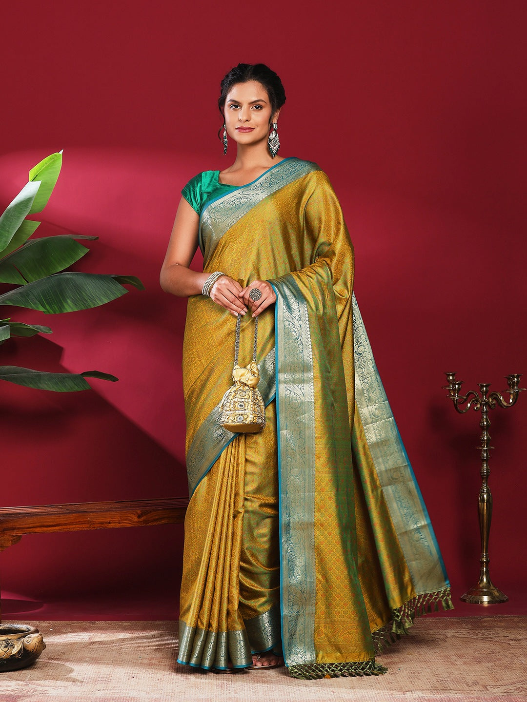 Woven Design Art Silk Saree