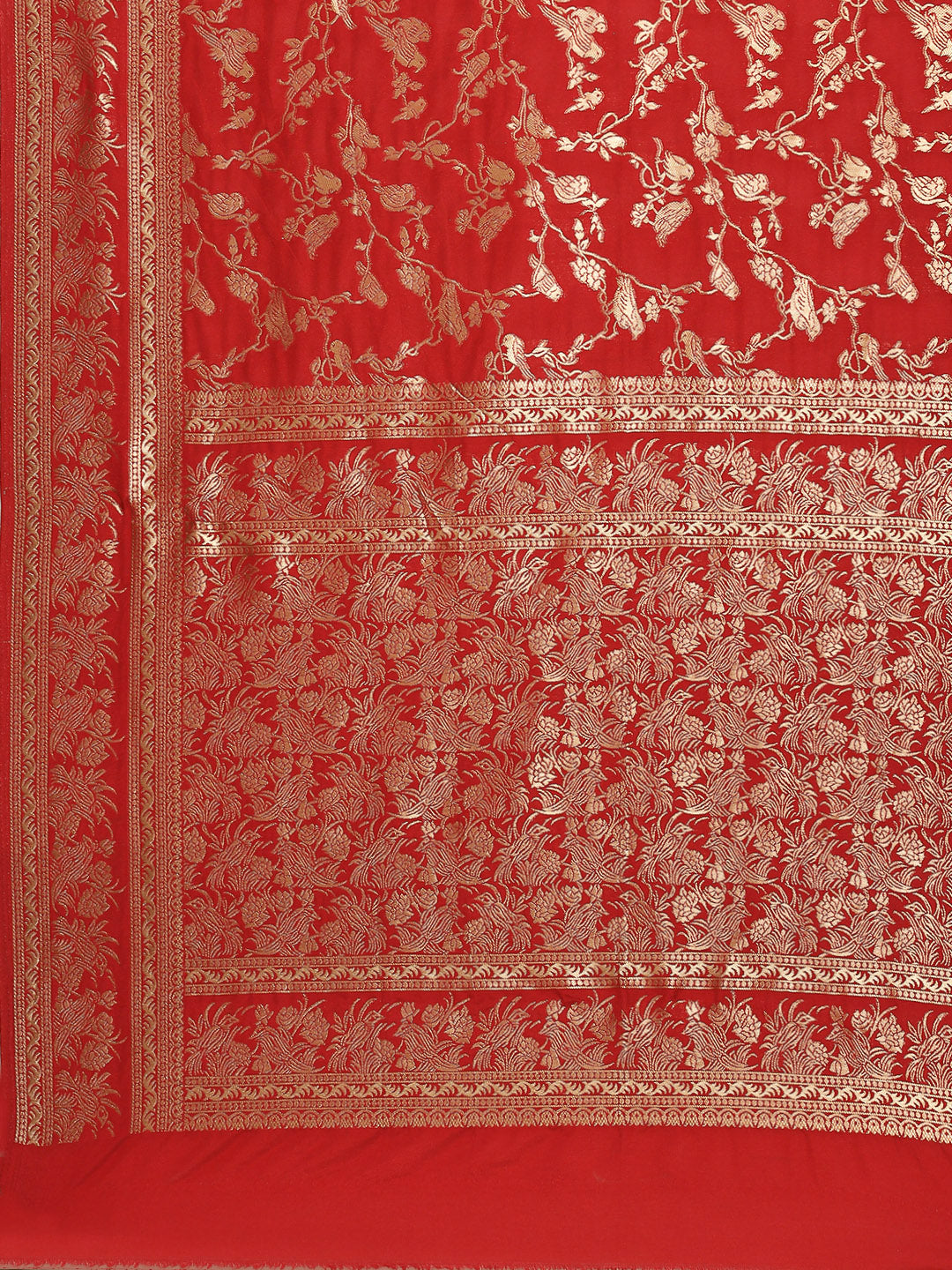 Zari Zaal Art Handloom Woven Saree