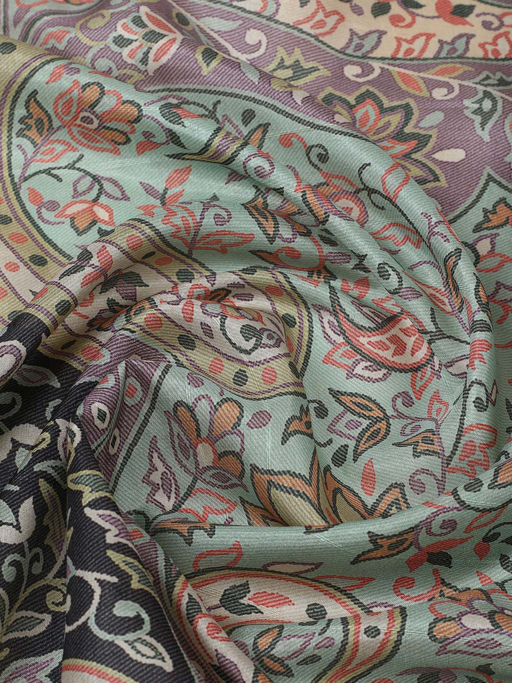 Printed Tussar Saree