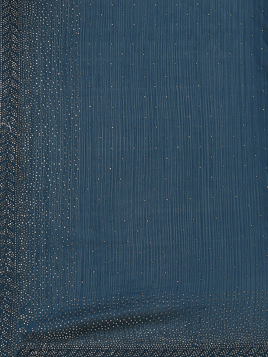 Stone Embroidered Chiffon Saree