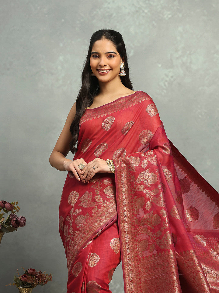 Woven Design Art Silk Saree
