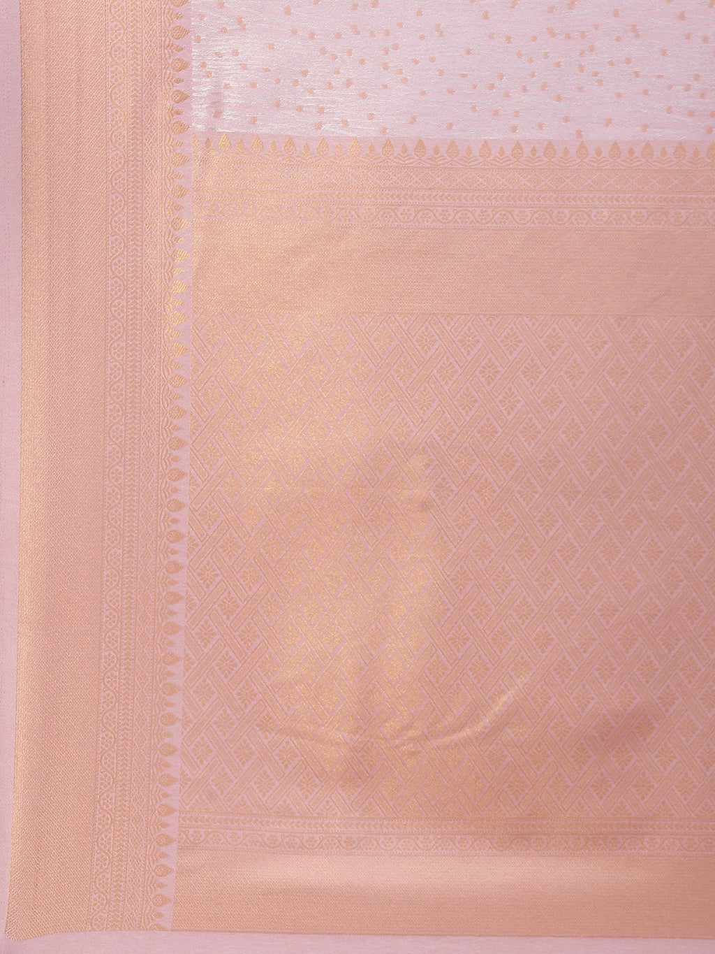 Zari Jaal Art Handloom Woven Saree