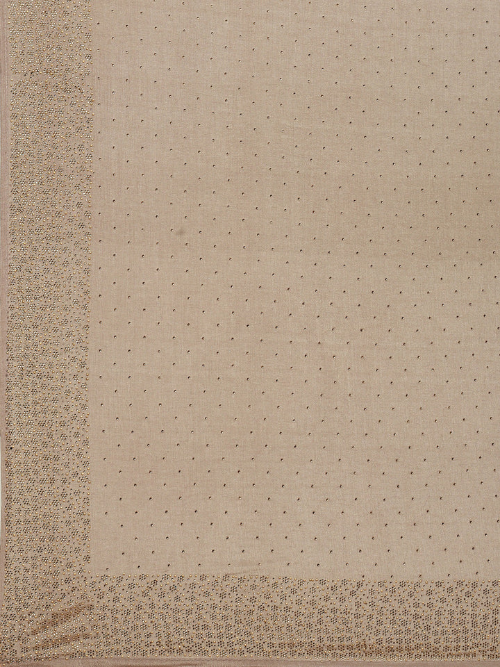 Swarovski Embroidered Chiffon Saree