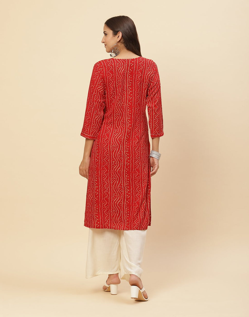 Embroidered Rayon Kurti