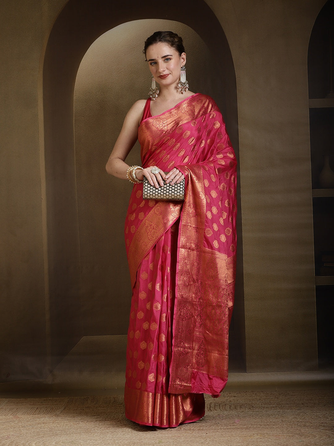 Woven Design Art Silk Saree